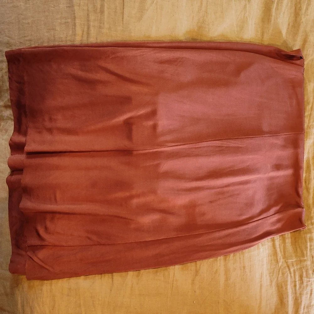 Maeve by Anthropologie Wide Leg Shiloh Cedar Pants M - Picture 3 of 4